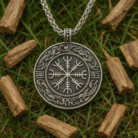 Collier Aegishjalmur | Acier Inoxydable