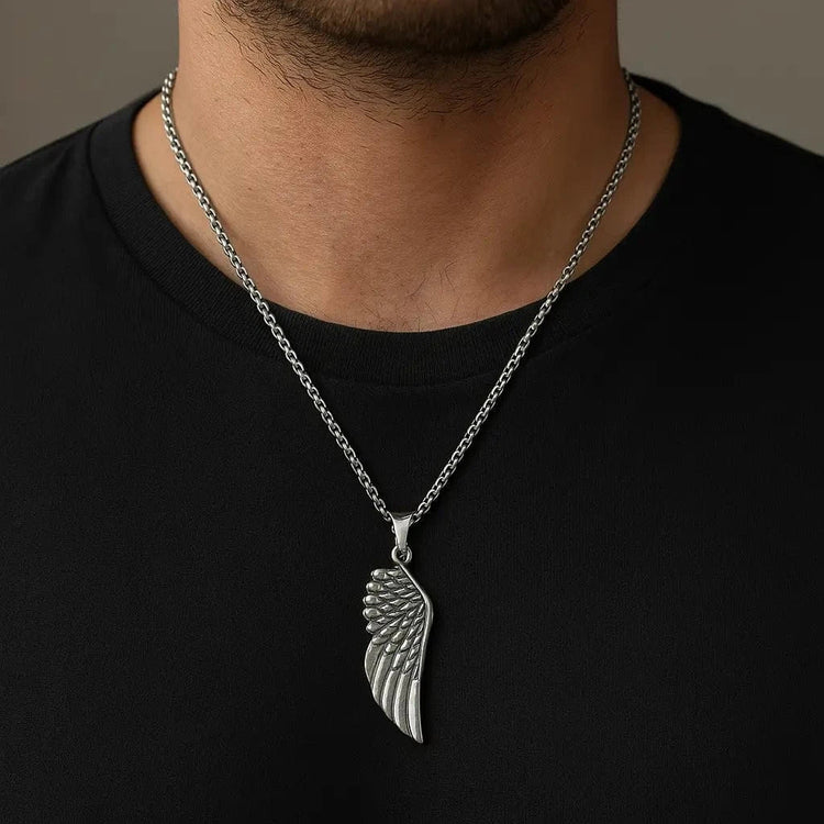 Collier aile de la liberté \"Crée ta destinée\"
