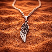 Collier aile de la liberté \"Crée ta destinée\"
