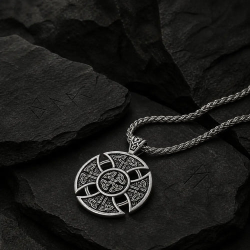Collier bouclier viking | Acier Inoxydable