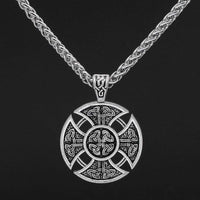 Collier bouclier viking | Acier Inoxydable
