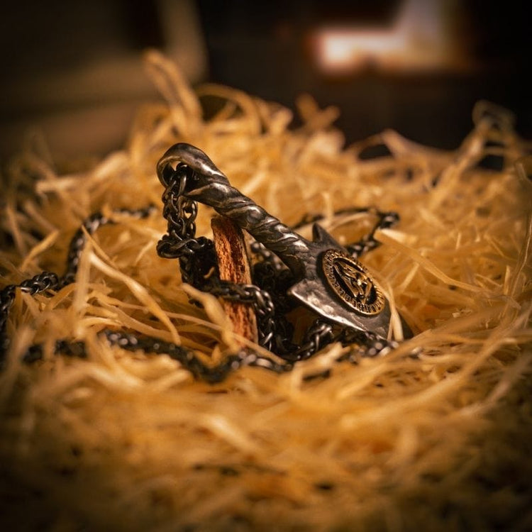 Collier de flèches viking - Rune Valknut