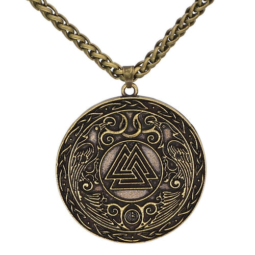 Collier de la Trinité Viking - Valknut