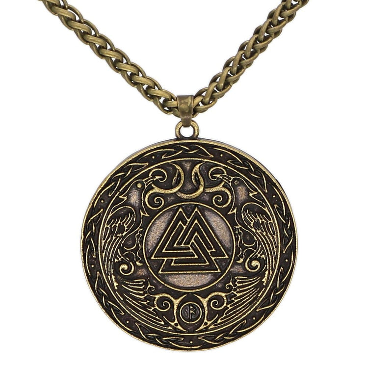 Collier de la Trinité Viking - Valknut