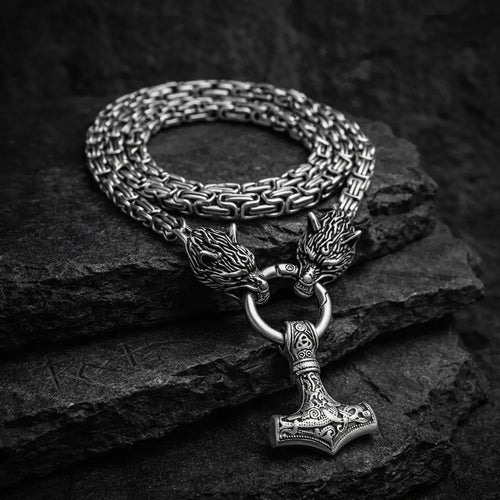 Collier de Mjolnir - Protection des loups