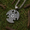 Collier de pouvoir Viking - Rune Valknut