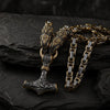 Collier nordique Collier de roi viking - Symbole de la puissance de Thor - Odins Hall