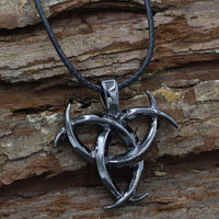 Collier \"Don de la poésie\" Triple corne d'Odin