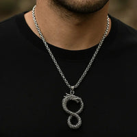 Collier du dragon Ouroboros