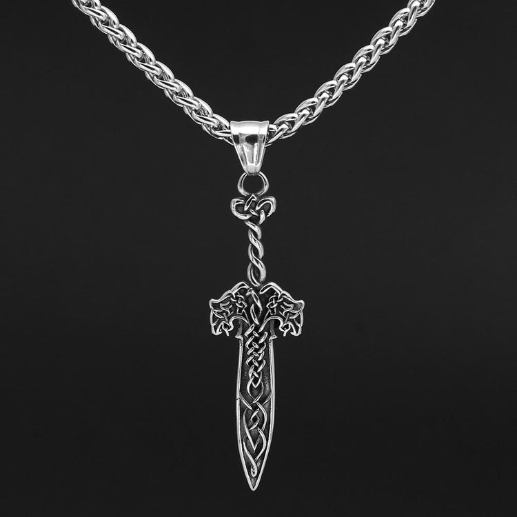 Collier épée Viking | Acier Inoxydable