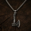 Collier Hache | Acier Inoxydable
