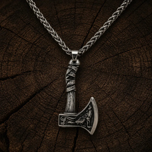 Collier Hache | Acier Inoxydable