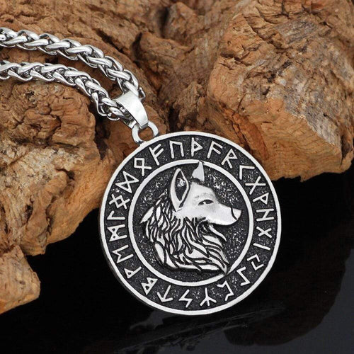 Collier Collier Loup | Alliage de Zinc - Odins Hall