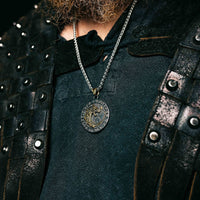 Collier Loup Géant Doré - Fenrir
