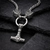 Collier puissance de Mjolnir et protection de Freki et Geri