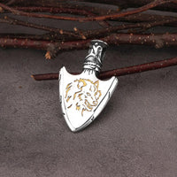 Collier tête de lance Fenrir