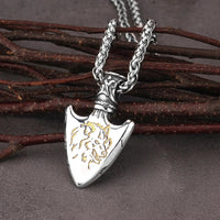 Collier tête de lance Fenrir