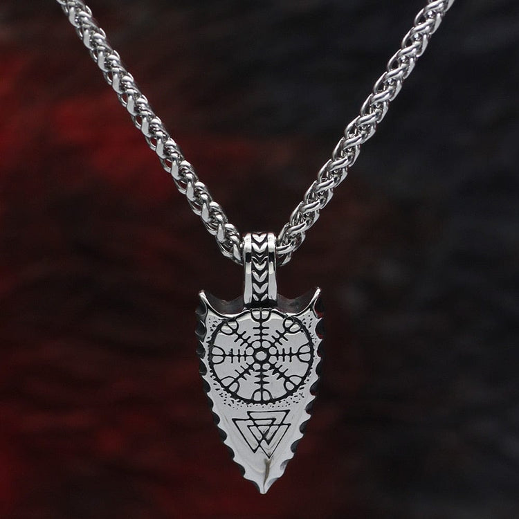 Collier Tête de lance protectrice