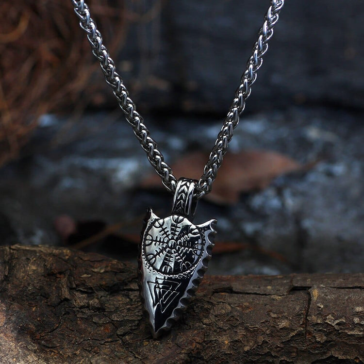 Collier Tête de lance protectrice