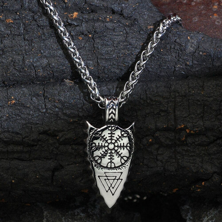 Collier Tête de lance protectrice