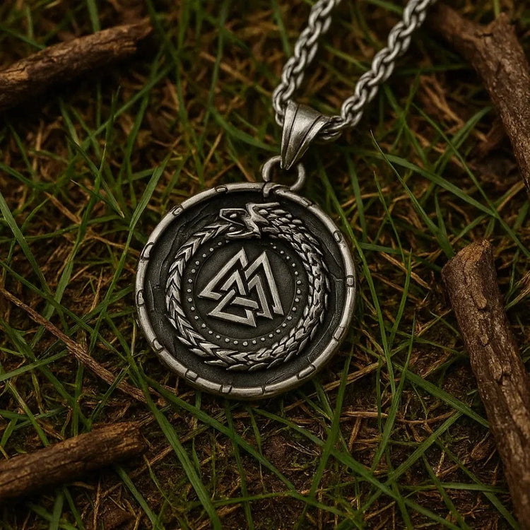 Collier Valknut | Acier Inoxydable