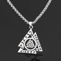 Collier Valknut imbriqués
