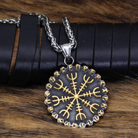 Collier Vegvisir | Acier Inoxydable