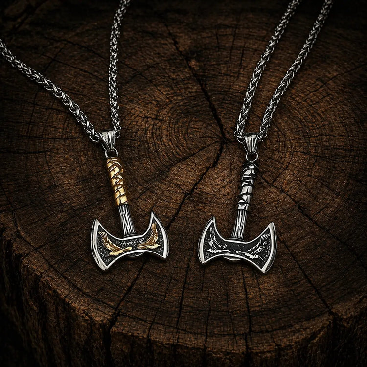 Collier Viking \"Amulette de l'Écho d'Odin\"