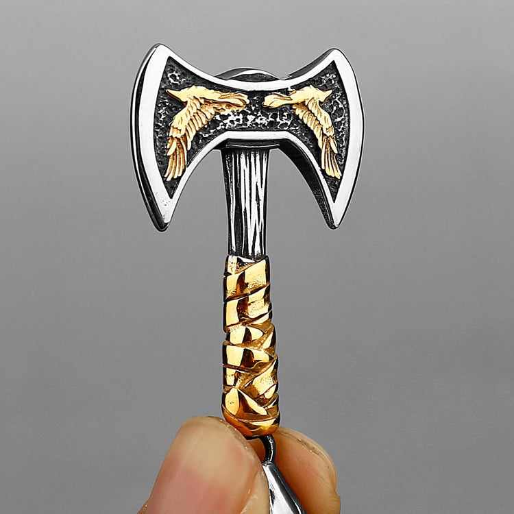 Collier Viking \"Amulette de l'Écho d'Odin\"