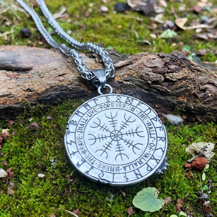Collier viking du loup Fenrir
