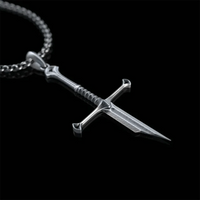 Collier viking l'épée du conquérant