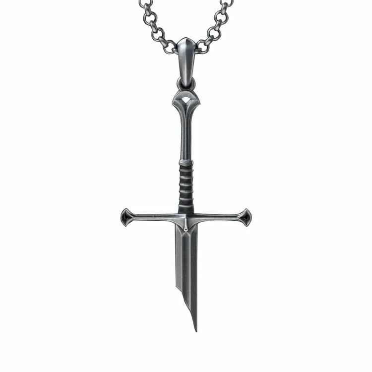 Collier viking l'épée du conquérant