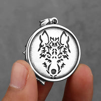 Collier viking \"L'Éveil du loup\"