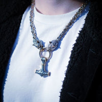 Collier Viking Loup - Sköll et Hati