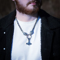 Collier Viking Loup - Sköll et Hati