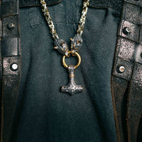 Collier Viking Loup - Sköll et Hati