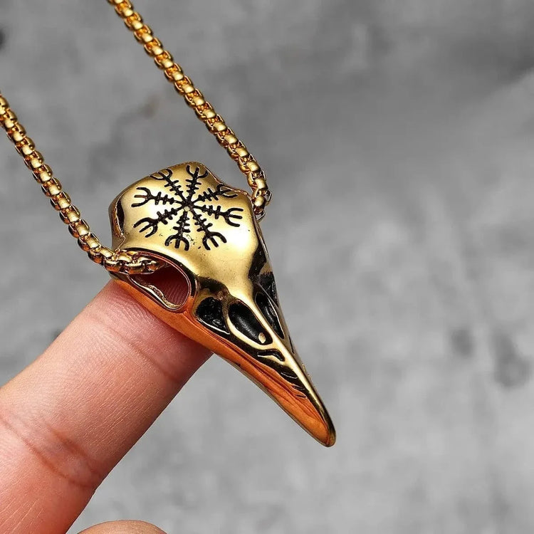 Collier Viking \"Pendentif de la Connaissance des Mondes\"