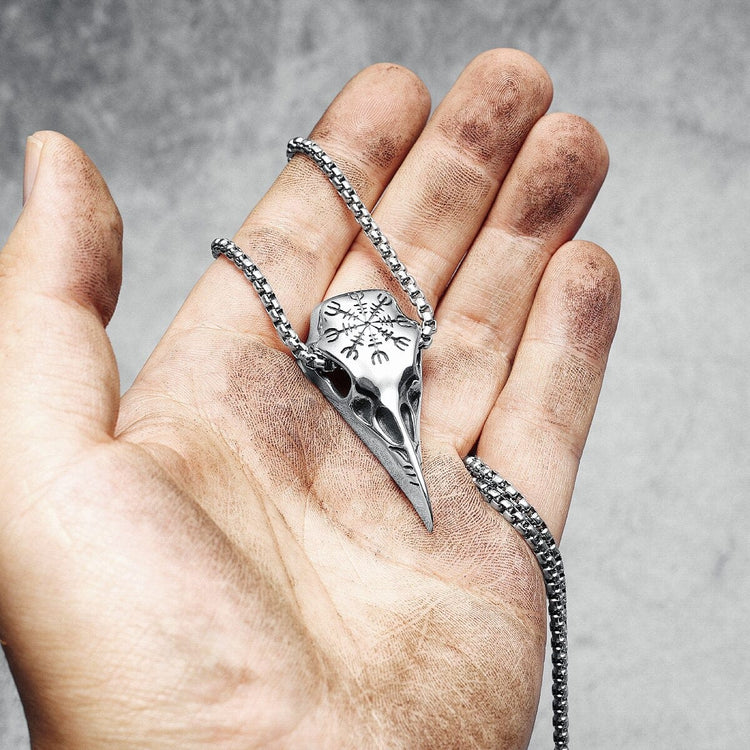 Collier Viking \"Pendentif de la Connaissance des Mondes\"