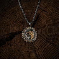 Collier viking puissance des loups nordiques
