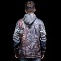 Hoodie Viking \"Hoodie Armure du Valhalla\"