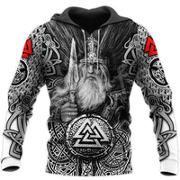 Hoodie Viking \"Hoodie Mjöllnir et Valknut\"
