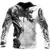 Vêtement Hoodie Viking "Ouroboros Enragé - Cercle de la Bataille" S - Odins Hall