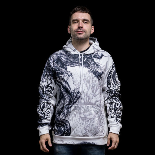 Vêtement Hoodie Viking "Ouroboros Enragé - Cercle de la Bataille" - Odins Hall