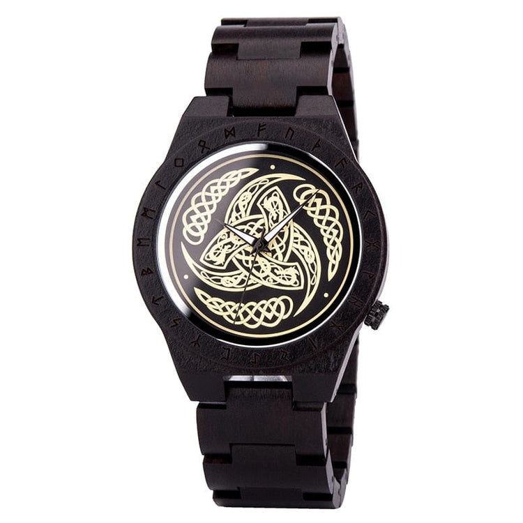 Montre en Bois - La Corne d'Odin