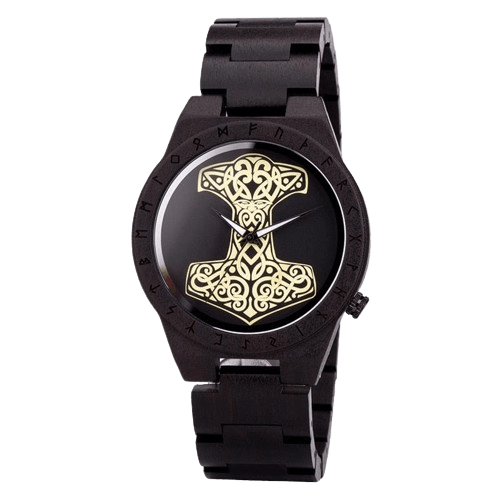 Montre en Bois - Mjolnir