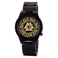 Montre en Bois - Valknut