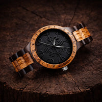 Montre en Bois - Vegvisir