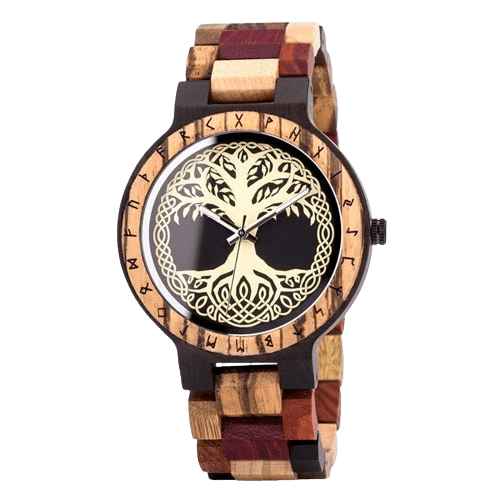 Montre en Bois - Yggdrasil Bois Intense