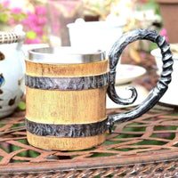 La chope en bois Viking