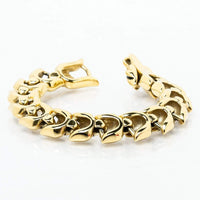 Bracelet \"Colère de Jörmungand\" - Version OR